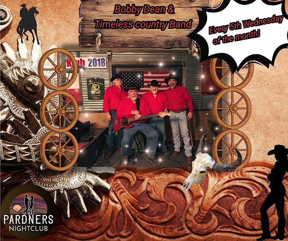 Tables Reservation for Bobby Dean & Timeless Country 9/30