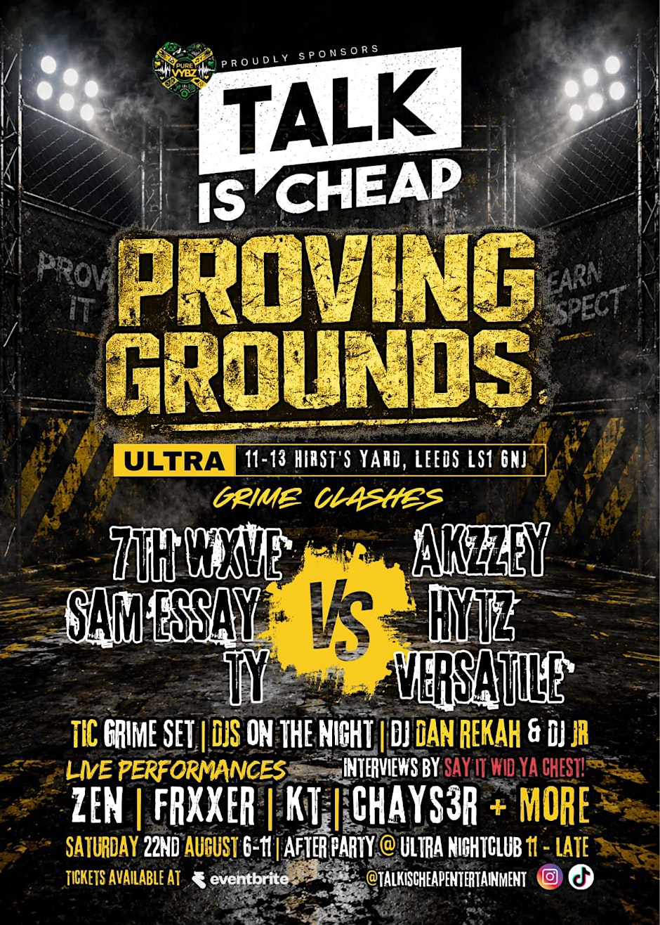Talk is Cheap Proving Grounds