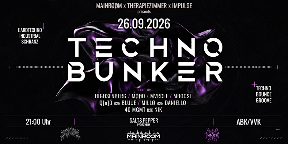 Techno Bunker 26.09.2026