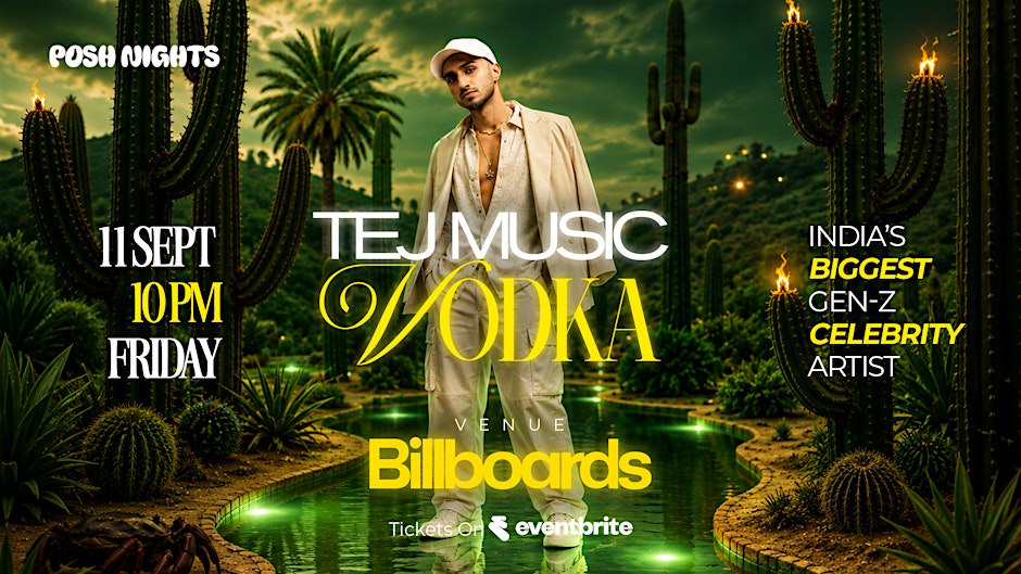 Tej Music Vodka - India's Biggest GEN-Z Celebrity DJ Artist