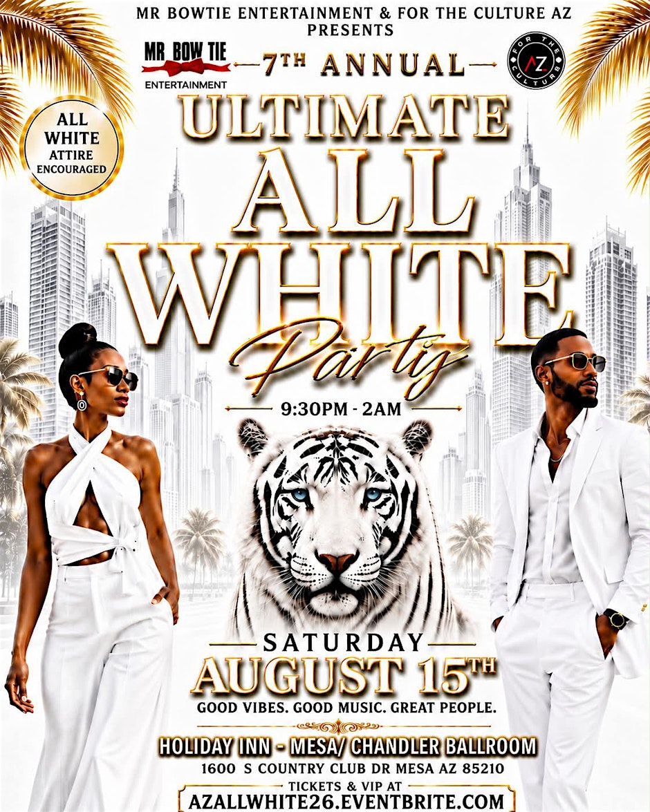 The 7th Annual Ultimate All White Party
