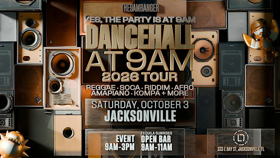 THE 9AM BANGER PRESENTS: Dancehall at 9AM @ DECCA LIVE