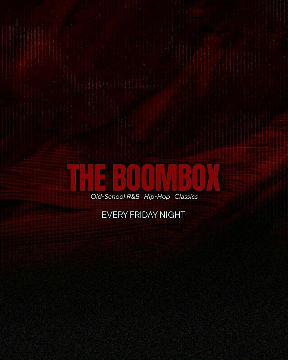 THE BOOMBOX @ Dream Sydney - Friday Flyer