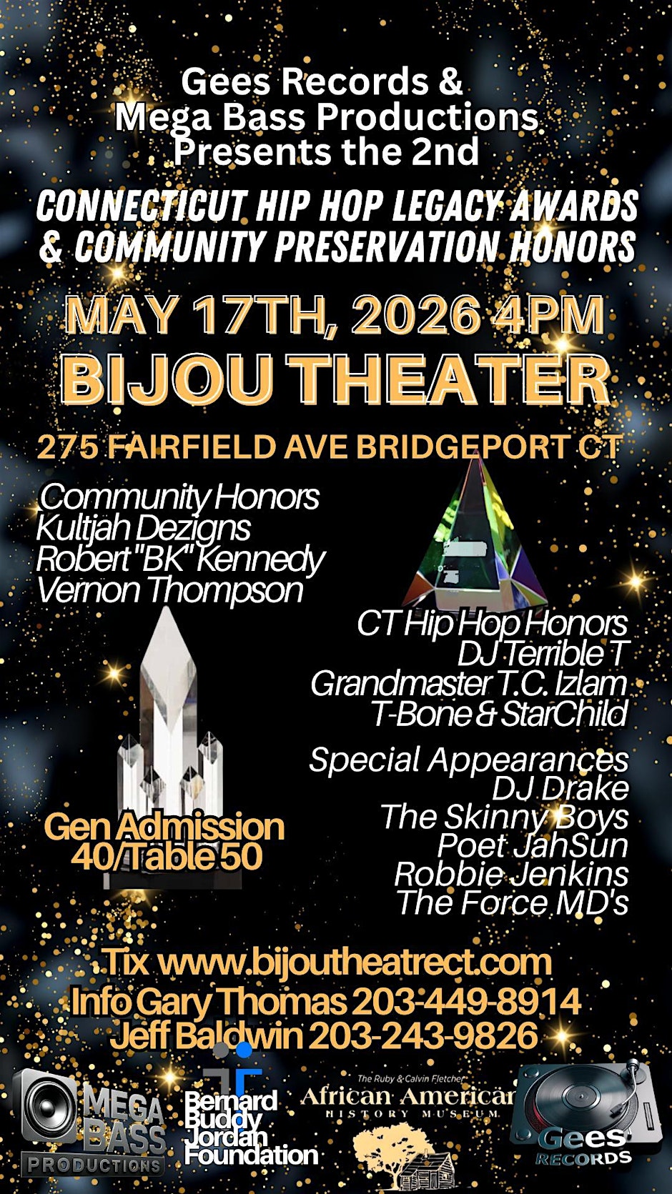 The Connecticut Hip Hop Legacy Awards & Cultural Preservation Gala