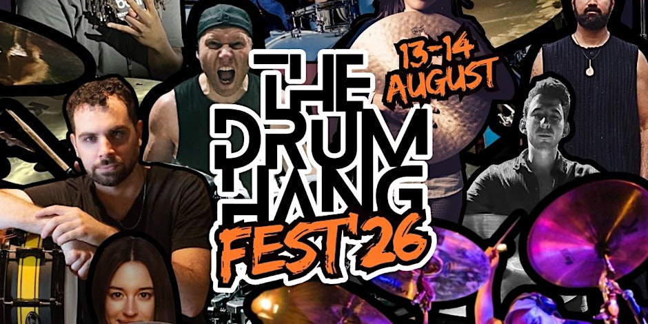 The Drum Hang Fest ‘26 Flyer
