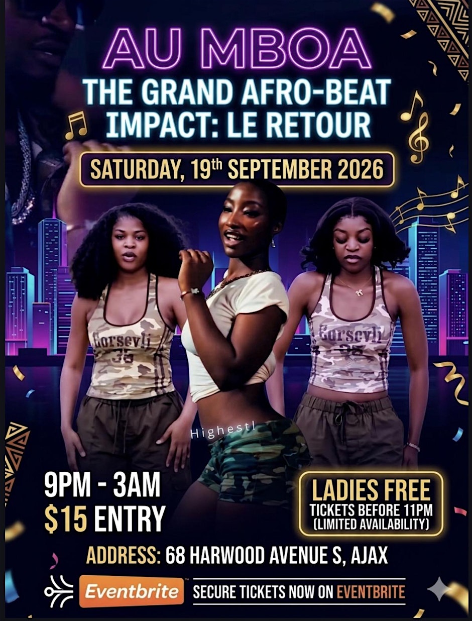 THE GRAND AFRO BEAT   At AU MBOA LOUANGE