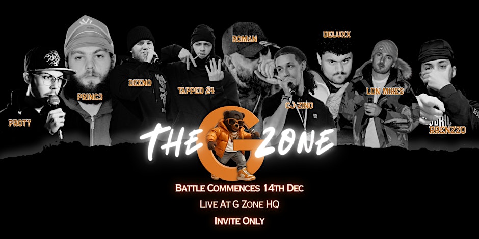 THE GZONE RAP BATTLE LEAGUE - LIVE SHOW 30TH MAY