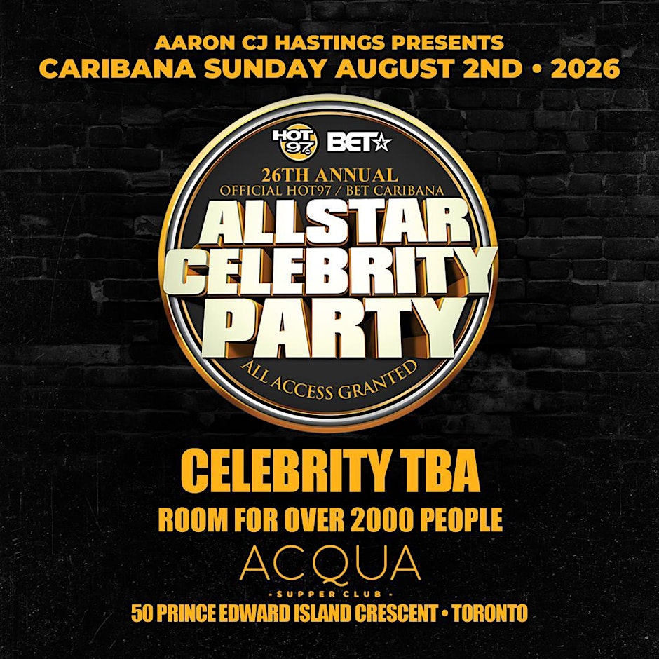 THE HOT 97 BET ALL STAR CARIBANA CELEBRITY PARTY