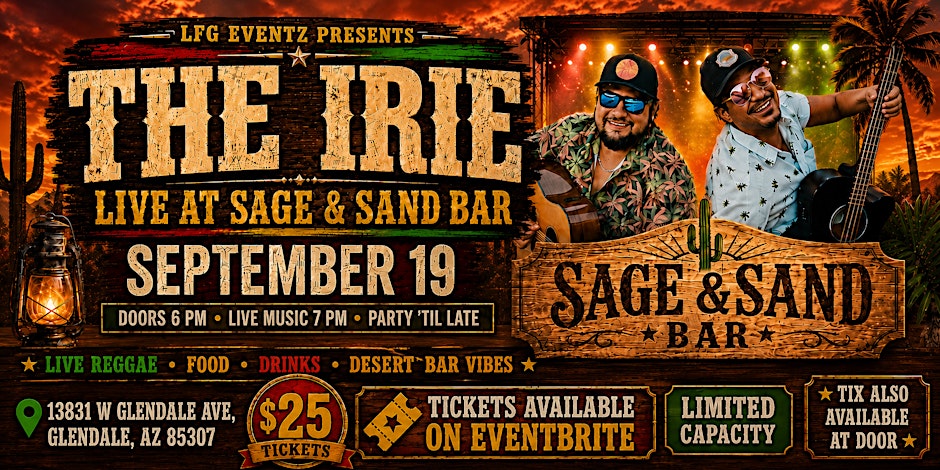 The Irie Live at Sage & Sand