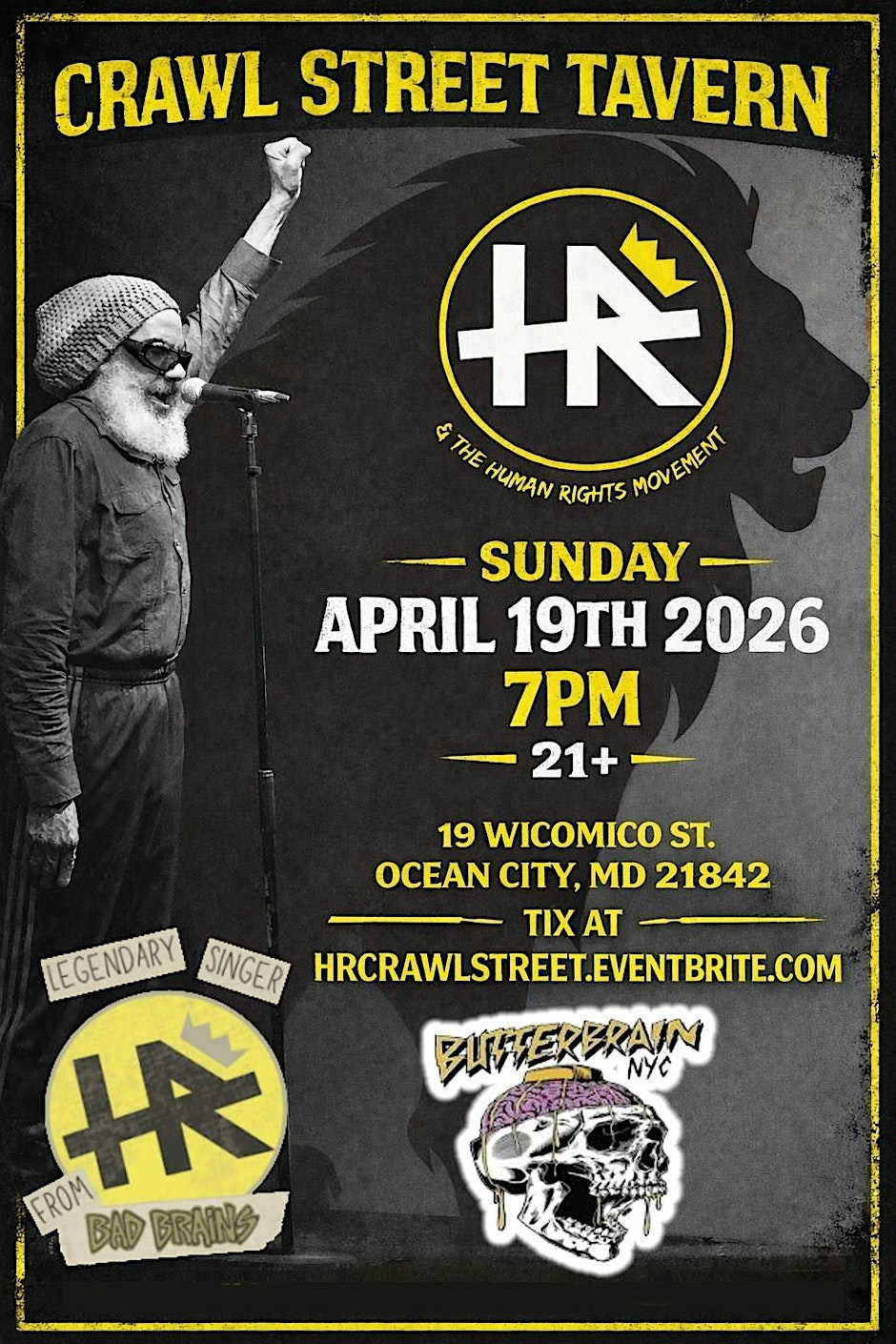 The Legendary HR (of Bad Brains) & The Human Rights Movement!