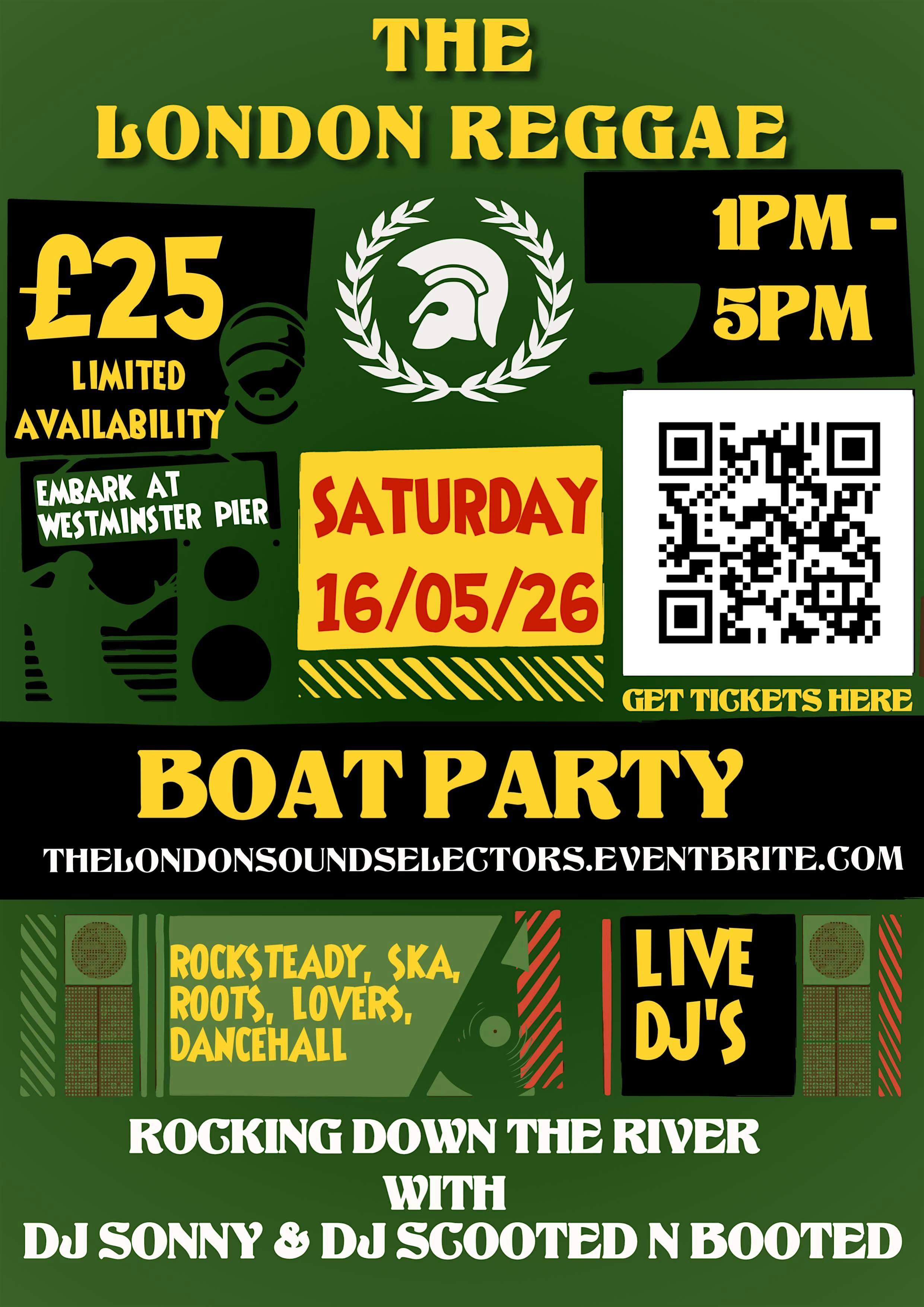 THE LONDON REGGAE BOAT PARTY