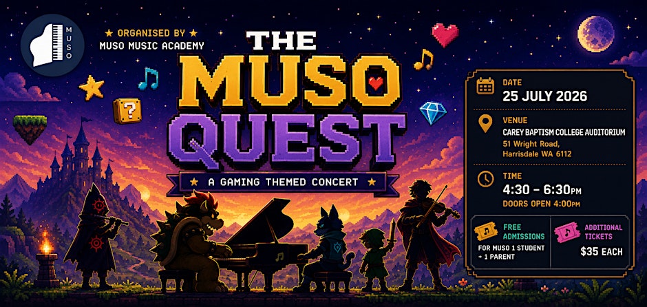The MUSO Quest (Concert Series #2 2026)