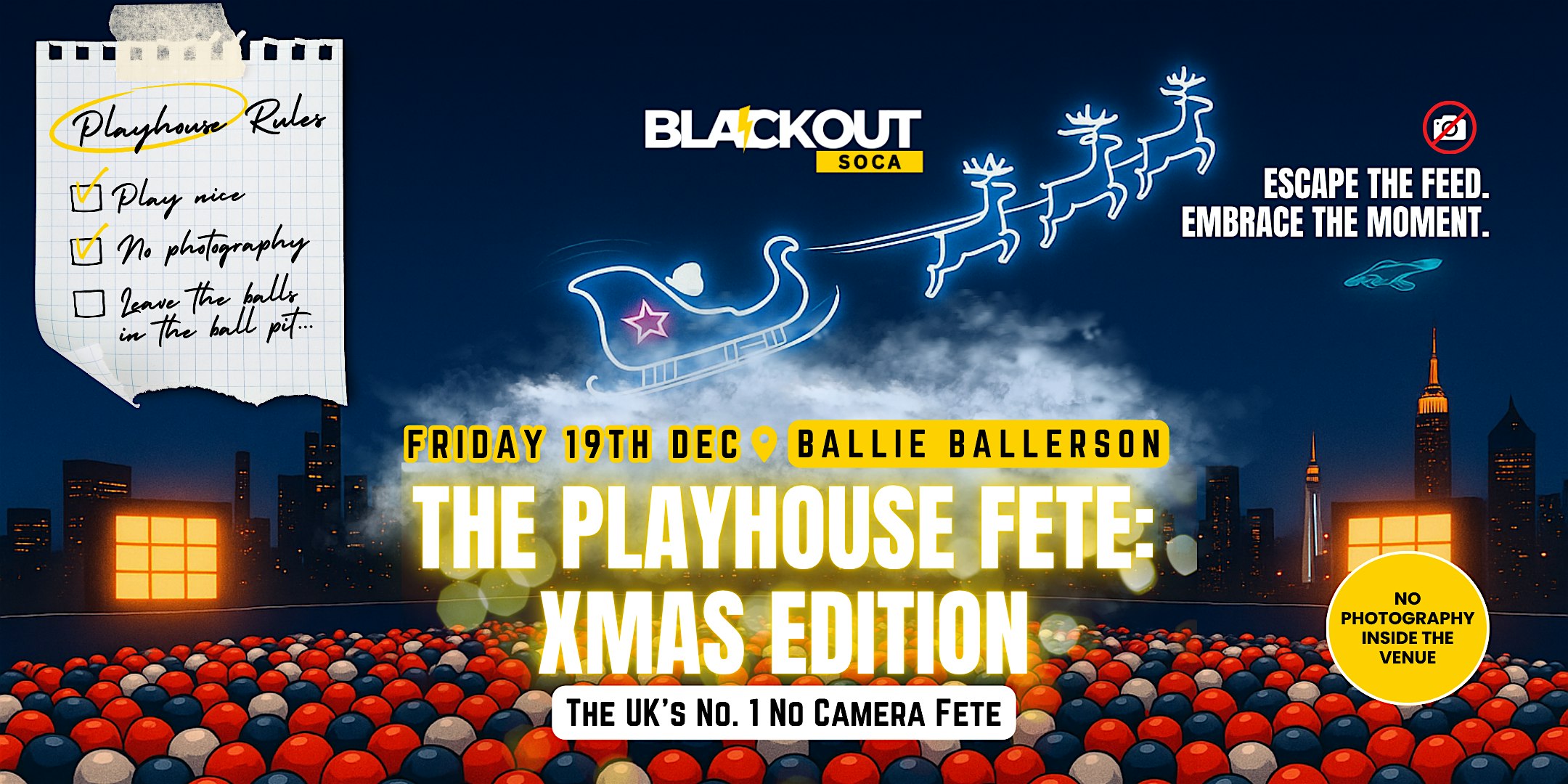 The Playhouse Fete: Xmas Edition
