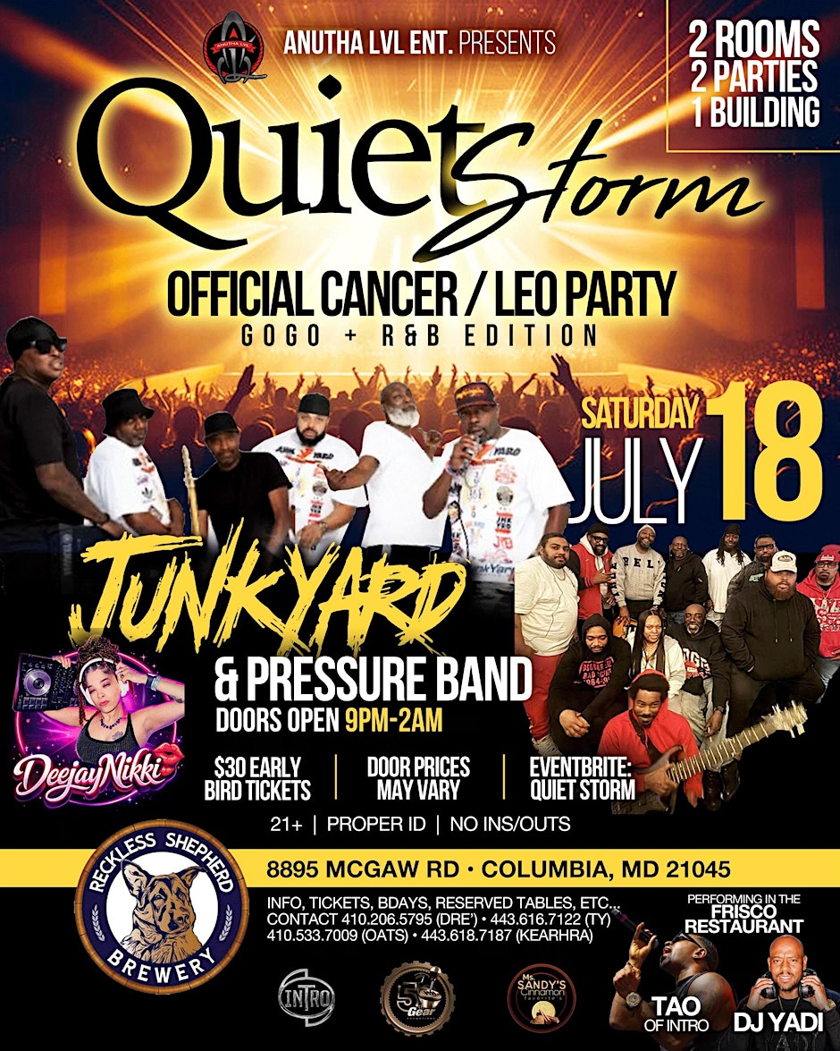 THE QUIET STORM/CRANK EDITION/R&B PARTY