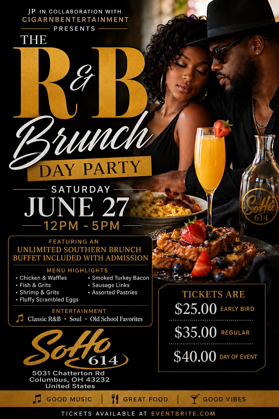 The R&B Brunch Day Party at SoHo 614