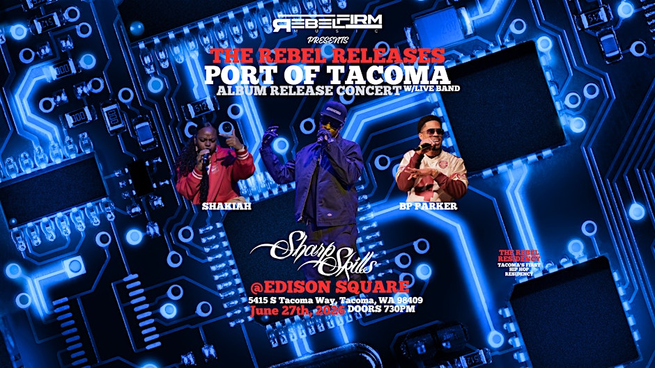 The Rebel Releases Concert: Sharp Skills w/ Live Band