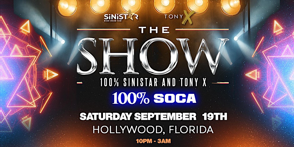 The Show - EP. 2 - 100% Sinistar & Tony X (100 % SOCA)