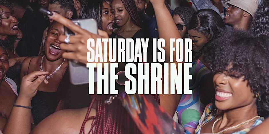 THE SHRINE . Afrobeats + Caribbean Heat Flyer