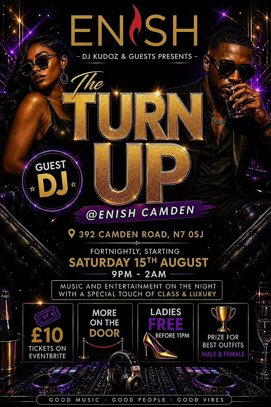 The Turn Up @ Enish Camden