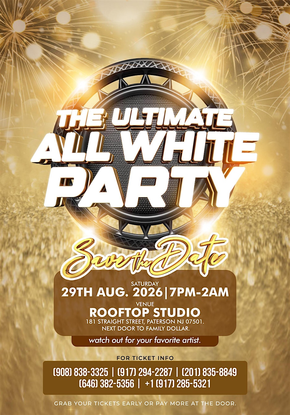 THE ULTIMATE ALL WHITE PARTY