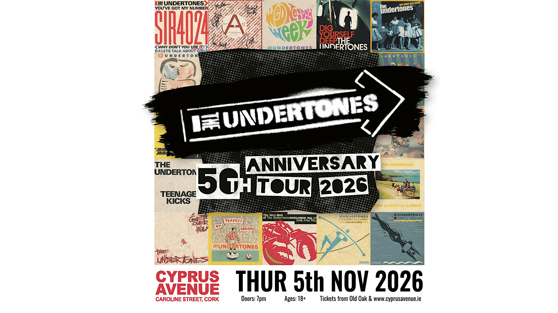 The Undertones - 50th Anniversary Tour