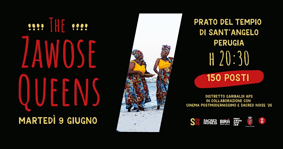 The Zawose Queens live Tempio di Sant'Angelo (Pg)