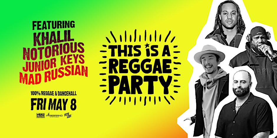 This is a REGGAE Party - NYC - May
