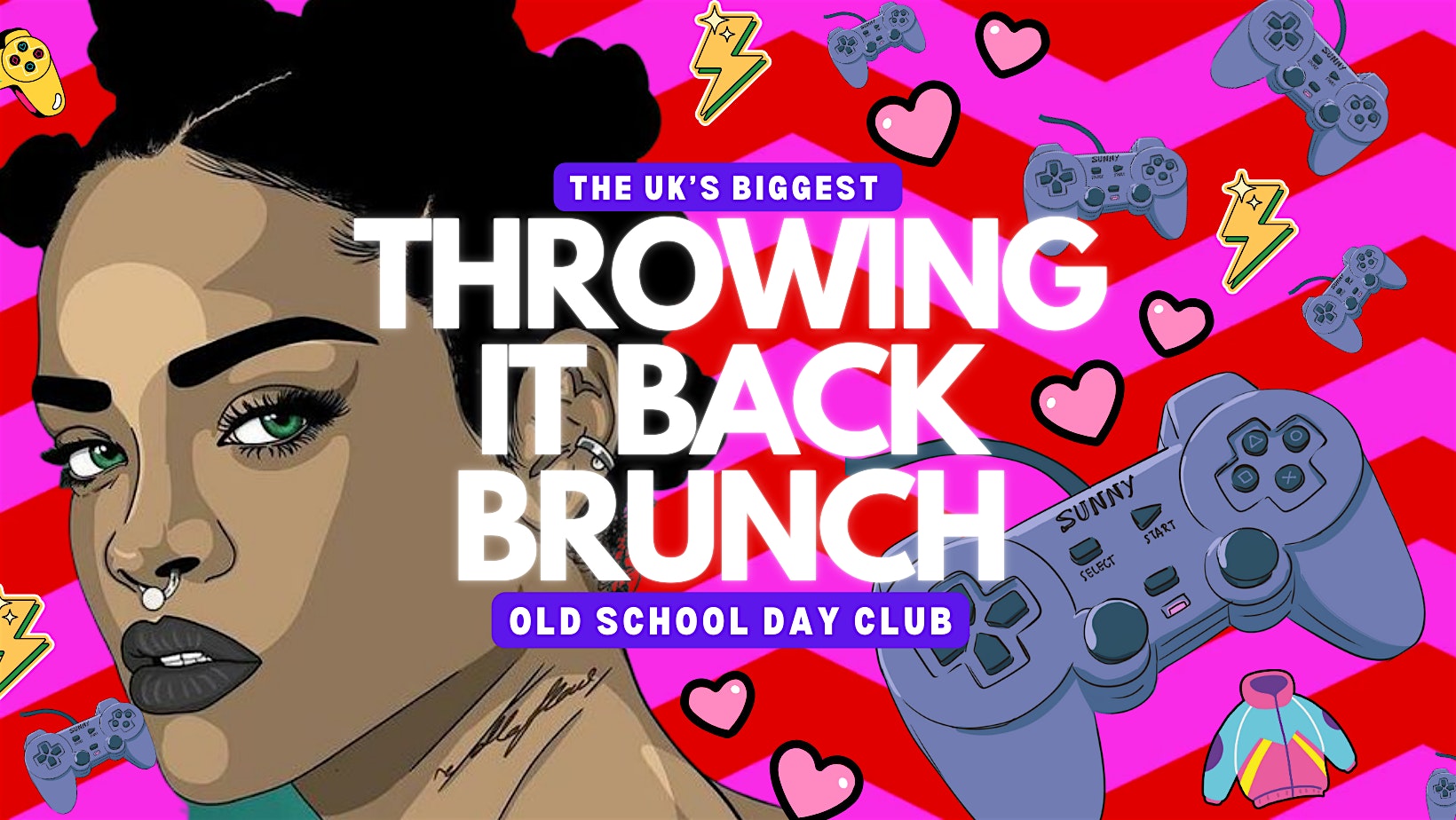 THROWING IT BACK 90'S/00'S' BRUNCH SAT 18 APRIL BIRMINGHAM