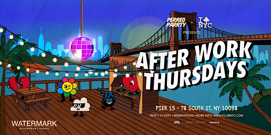 THURSDAYS AFTER WORK - REGGAETON  ON THE PIER - OUTDOORS