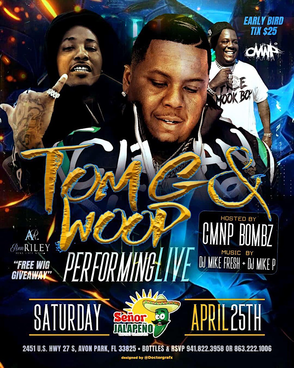Tom g + Woop Performing Live