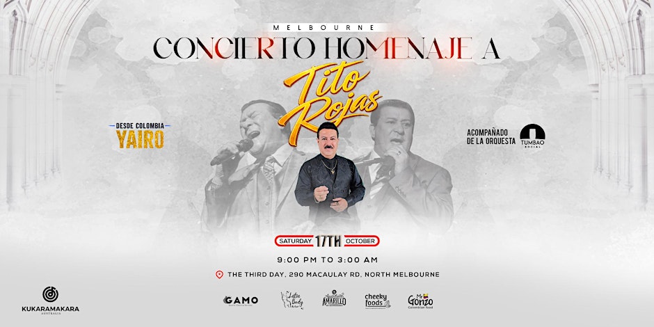 Tribute Concert to Tito Rojas - Salsa Night