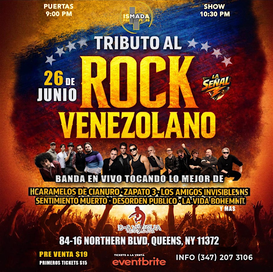 Tributo al Rock Venezolano – Clásicos en Vivo