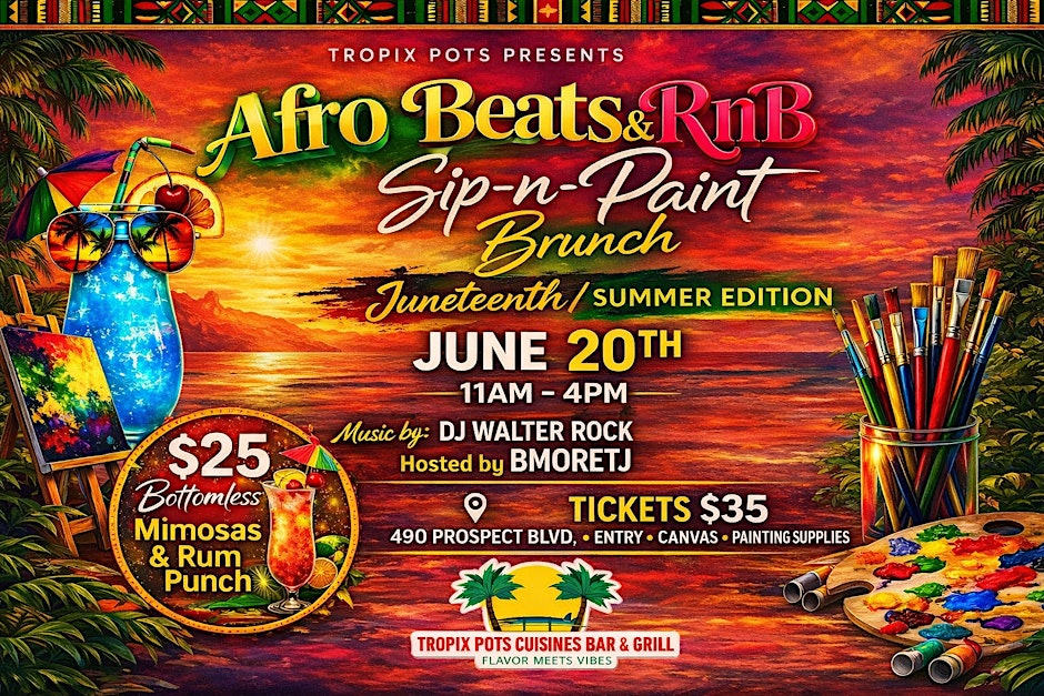 Tropix Afro-Beats/ R&B  Sip n Paint