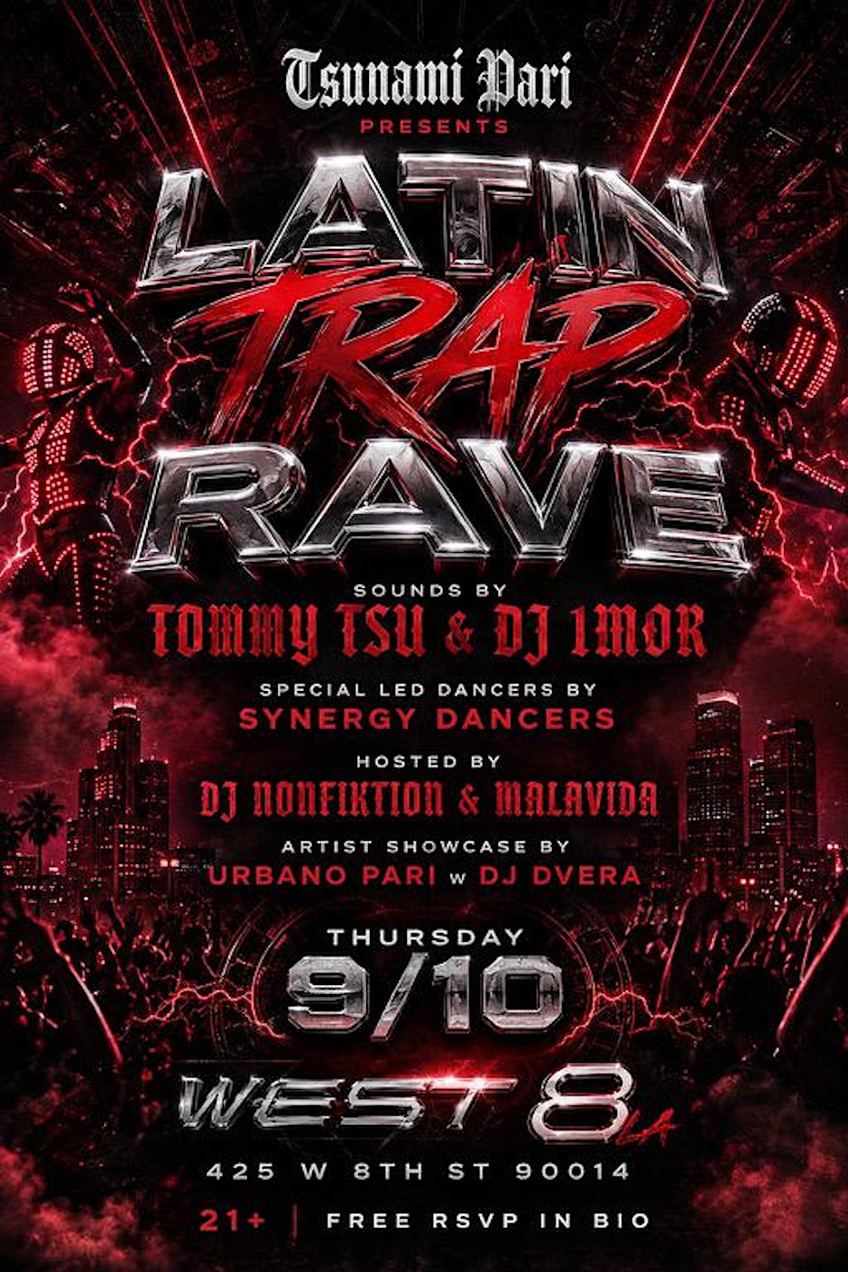 TSUNAMI PARI PRESENTS: LATIN TRAP RAVE
