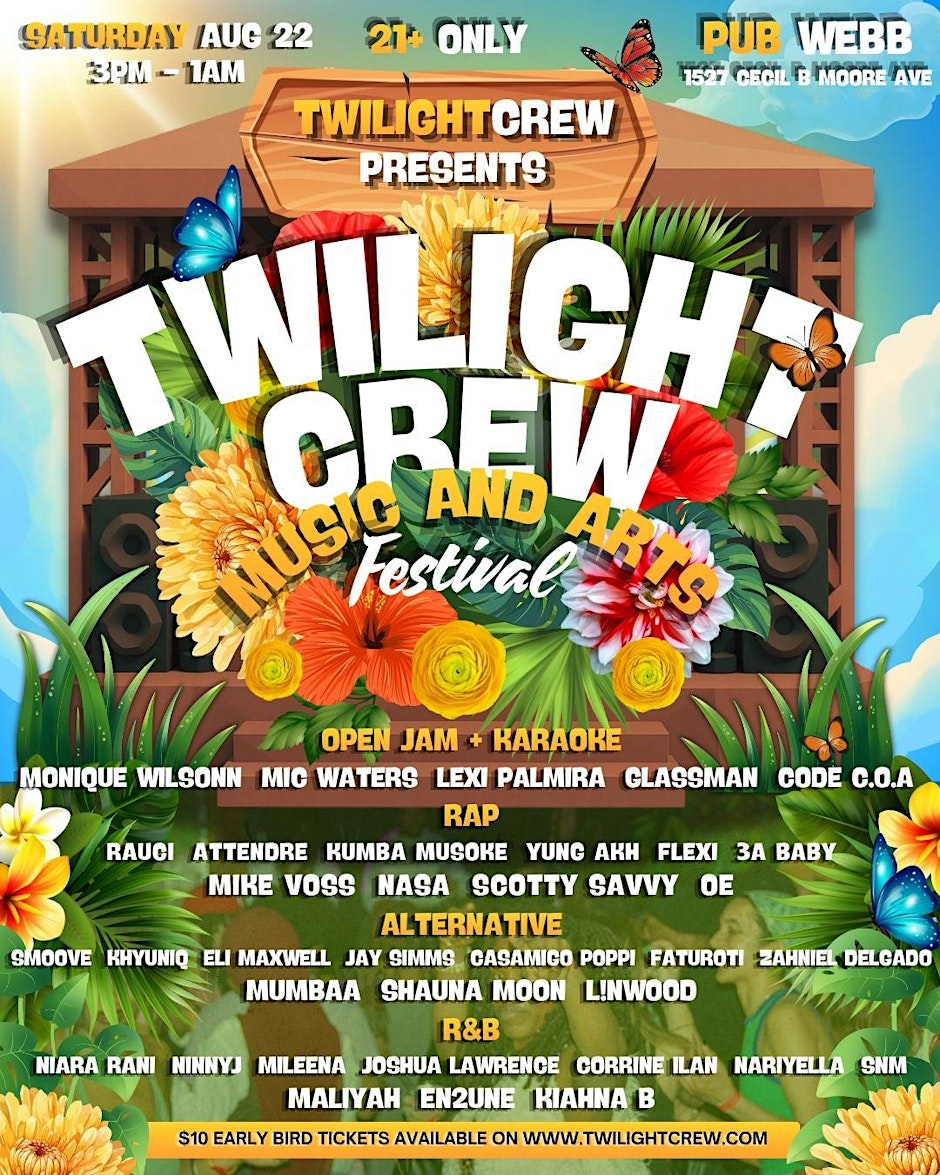 TWILIGHT CREW MUSIC AND ARTS FESTIVAL