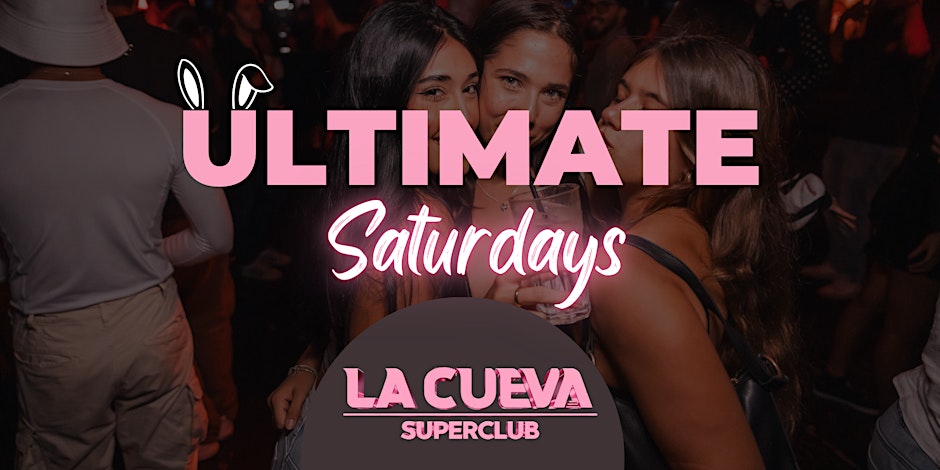 Ultimate Saturdays: Cheap Entry + Free Drink @ La Cueva Superclub