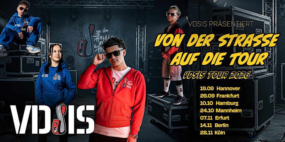 VDSIS TOUR 2026 - ERFURT - Von der Strasse auf die Tour