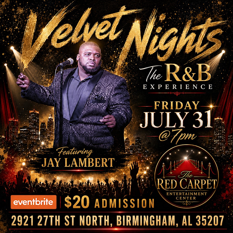 Velvet Nights - The R&B Experience Flyer