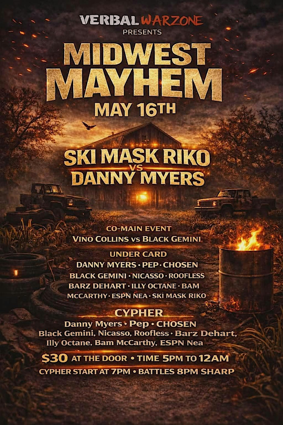 Verbal Warzone Presents: Midwest Mayhem