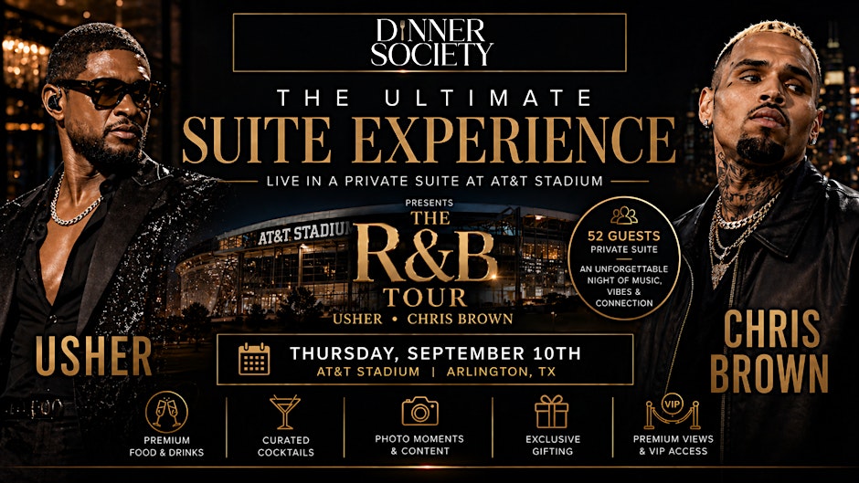 VIP Suite Access for Usher & Chris Brown
