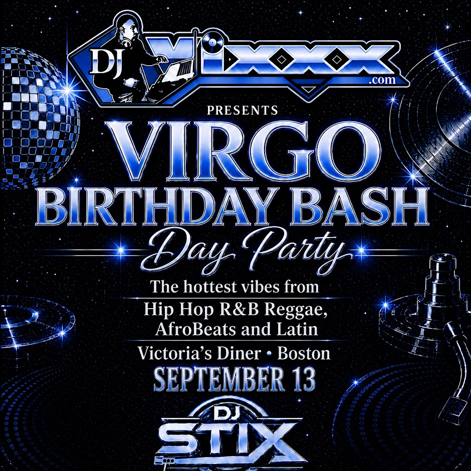 Virgo Birthday Bash Decades Day Party September 13th