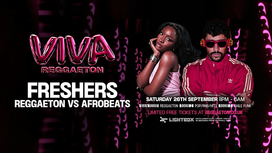 VIVA Reggaeton - Freshers - Reggaeton vs Afrobeats