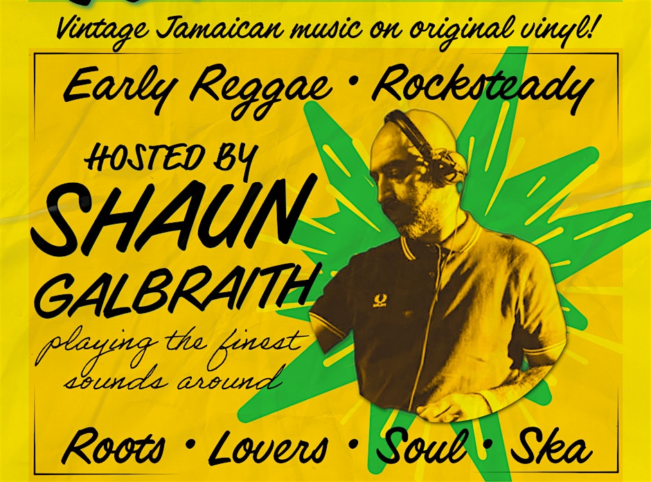 Vocal or Version reggae dance - Saturday 30th May