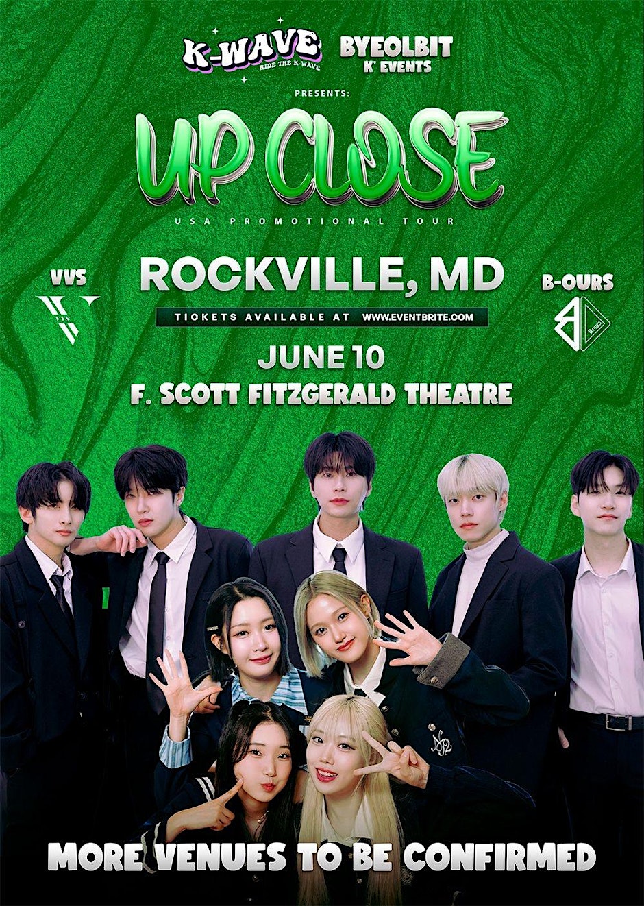 VVS & B-OURS THE UPCLOSE USA PROMOTIONAL TOUR ROCKVILLE