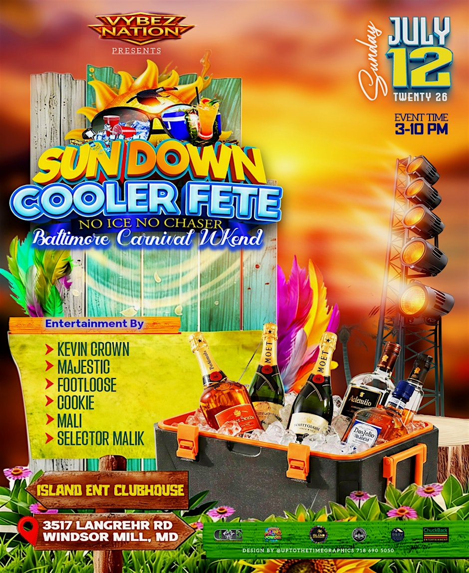 Vybez Nation Sun Down Cooler Fete
