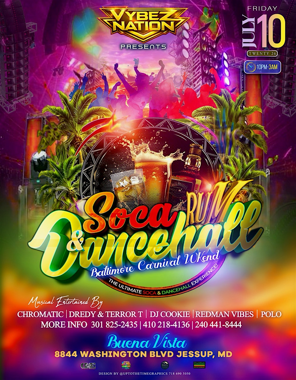 Vybz Nation Presents Soca, Rum & Dancehall