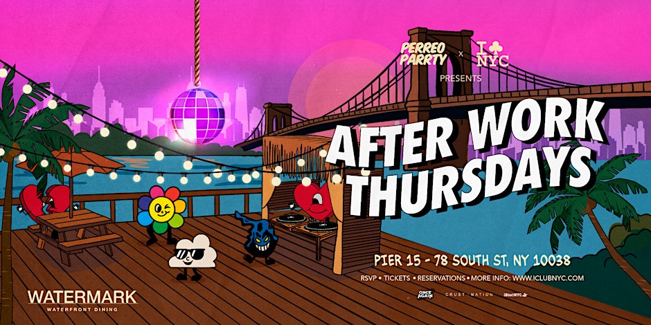 WATERMARK PIER 15 -  AFTER WORK - REGGAETON  ON THE PIER - OUTDOORS