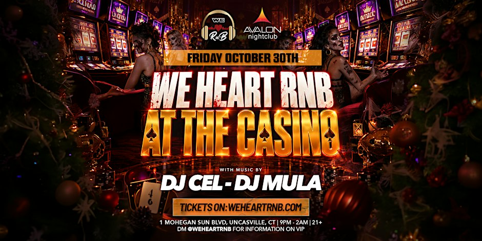We Heart RnB at the Casino (Halloween Edition)