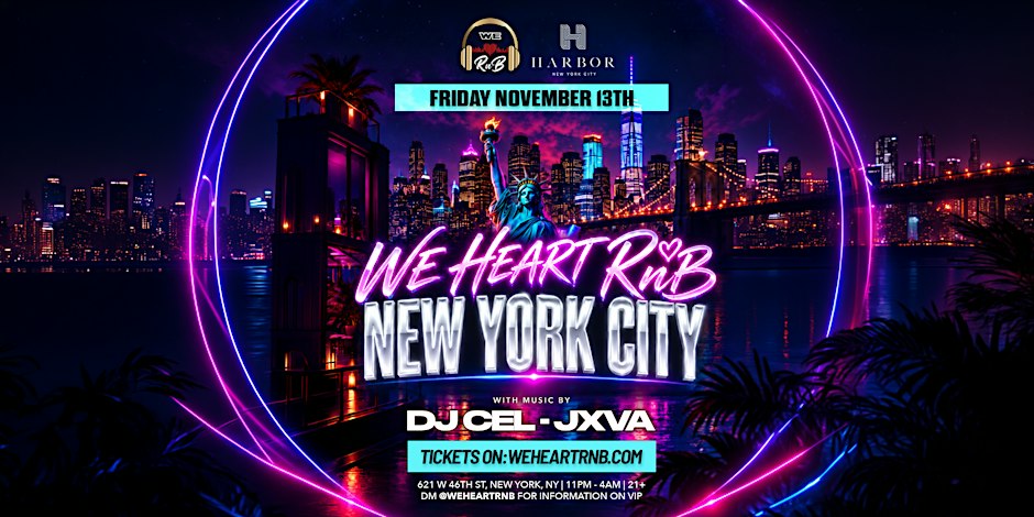 We Heart RnB NYC (R&B Exclusive Event)