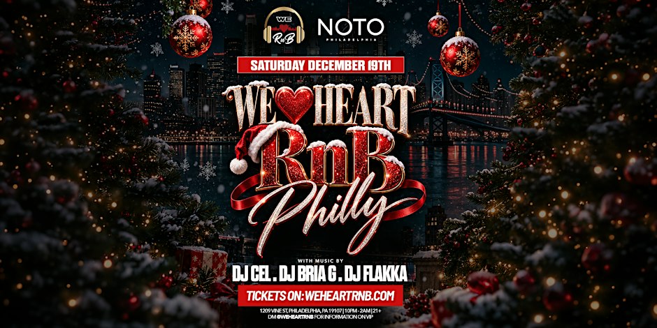 We Heart RnB Philly (Christmas Party)
